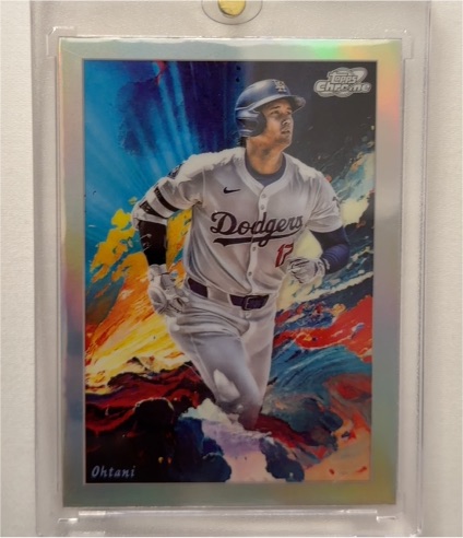 2024 Topps Chrome Cosmic Stars in the Night #STN-17 Shohei Ohtani — front