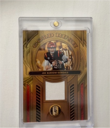 2024 Panini Gold Standard Gold Rush #GR-JBR Joe Burrow — front