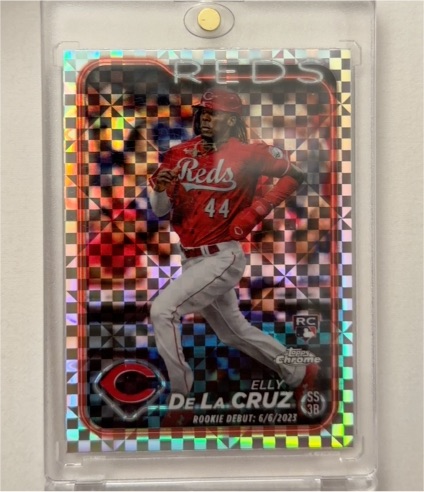 2024 Topps Chrome Update Series #USC150 Elly De La Cruz — front