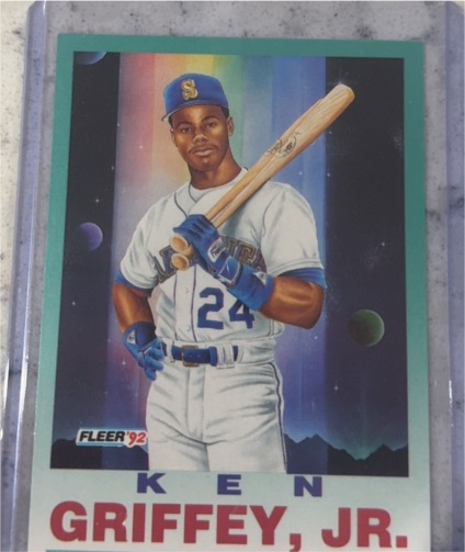 1992 Fleer #709 Ken Griffey Jr. — front