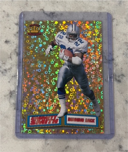 1994 Pacific Crown Collection Marquee Prisms #31 Emmitt Smith — front