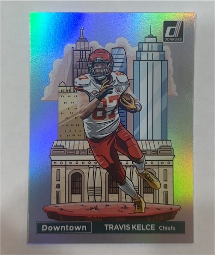 2024 Panini Donruss #7 Travis Kelce Downtown — front