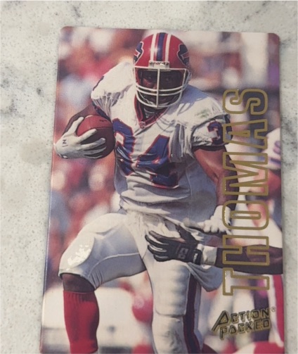 1993 Action Packed #FB2 Thurman Thomas — front