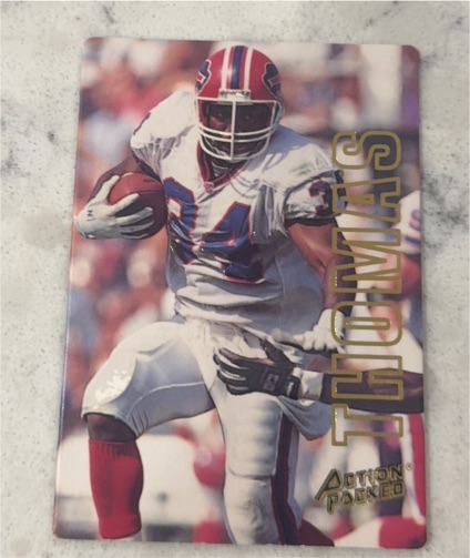 1993 Action Packed #FB2 Thurman Thomas — front