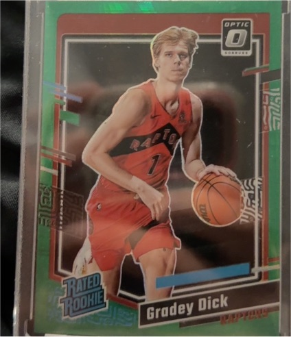 2023-24 Donruss Optic #212 Gradey Dick — front