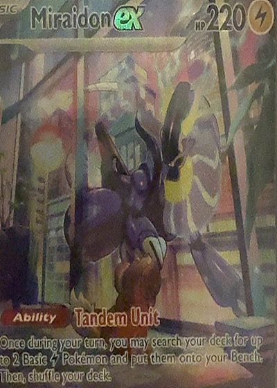 2023 Pokémon Scarlet & Violet #SV01 Miraidon ex — front