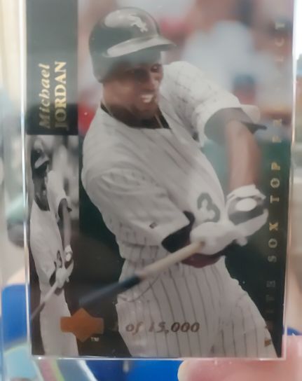 1994 Upper Deck #MJ23 Michael Jordan White Sox Top Prospects — front