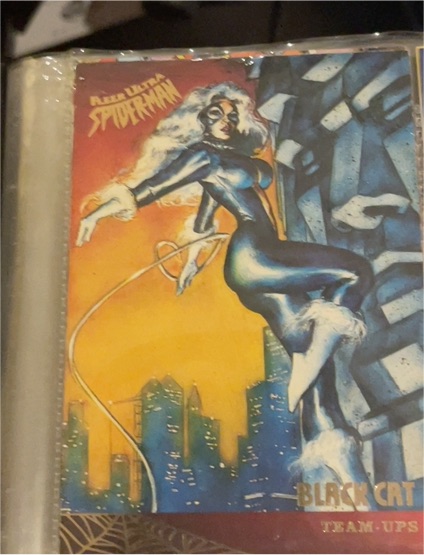 1995 Fleer Ultra Spider-Man #110 Black Cat — front