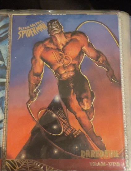 1995 Fleer Ultra Spider-Man #113 Daredevil — front