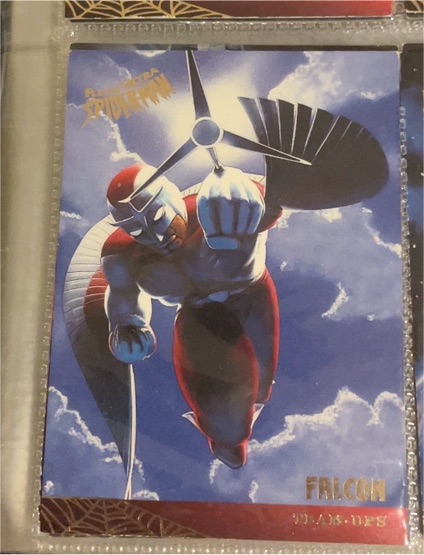 1995 Fleer Ultra Spider-Man #116 Falcon — front