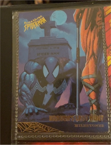 1995 Fleer Ultra #89 Spider-Man Kraven's Last Hunt — front