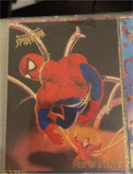 1995 Fleer Ultra Spider-Man #96 Web of Death — front