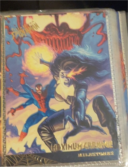 1995 Fleer Ultra Spider-Man #91 Maximum Carnage — front