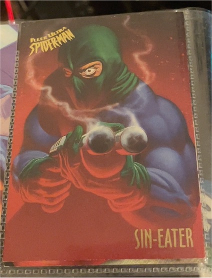1995 Fleer Ultra Spider-Man #52 Sin-Eater — front
