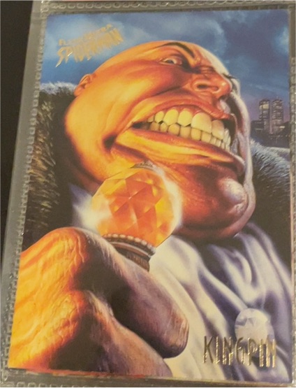 1995 Fleer Ultra Spider-Man #33 Kingpin — front