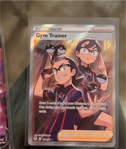 2022 Pokémon TCG Silver Tempest #191 Gym Trainer — front