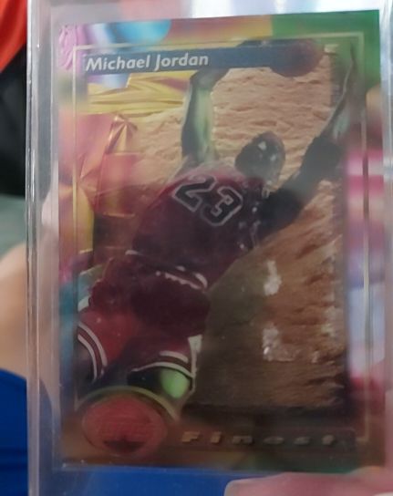 1993-94 Topps Finest #1 Michael Jordan — front