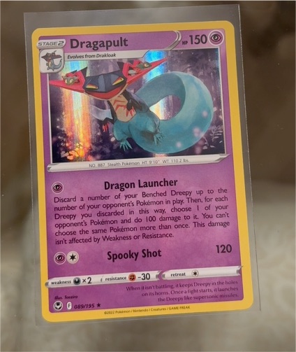 2025 McDonald's Pokémon Dragon Discovery #006 Dragapult — front