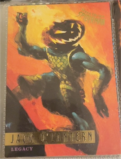 1995 Fleer Ultra Spider-Man #73 Jack O'Lantern — front