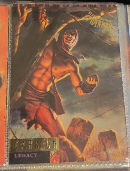 1995 Fleer Ultra Spider-Man #67 Carrion — front