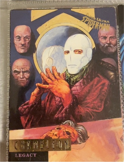1995 Fleer Ultra Spider-Man #65 Chameleon — front