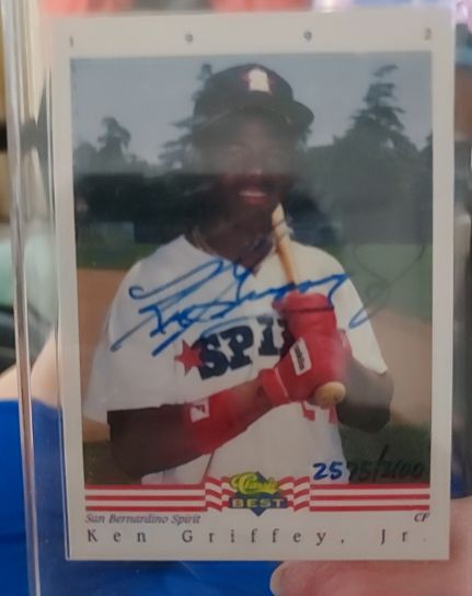1992 Classic Best #BC12 Ken Griffey Jr. San Bernardino Spirit — front