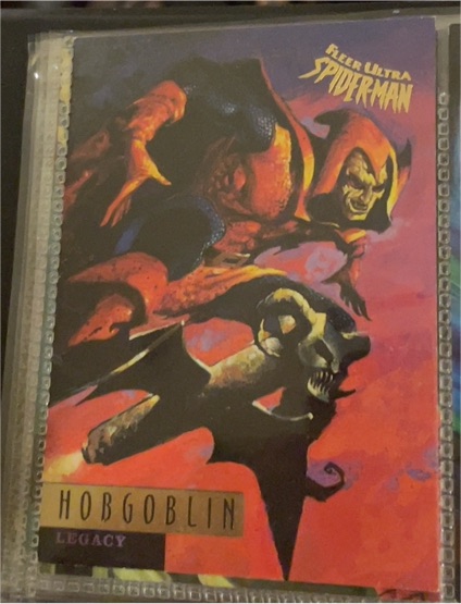 1995 Fleer Ultra Spider-Man #74 Hobgoblin Legacy — front