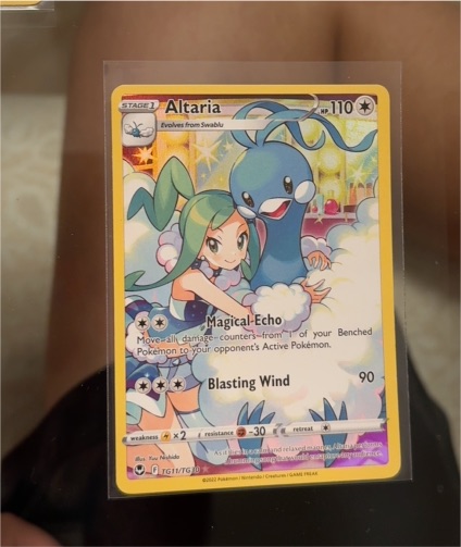 2022 Pokémon Silver Tempest #TG11 Altaria — front