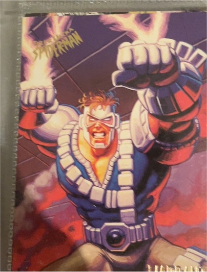 1995 Fleer Ultra Spider-Man #63 Warrant — front