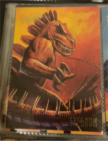 1995 Fleer Ultra Spider-Man #54 Stegron — front