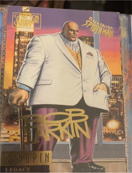 1995 Fleer Ultra Spider-Man #76 Kingpin — front
