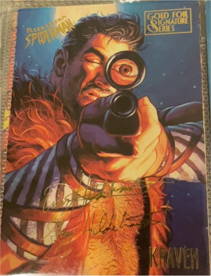 1995 Fleer Ultra Spider-Man #34 Kraven — front