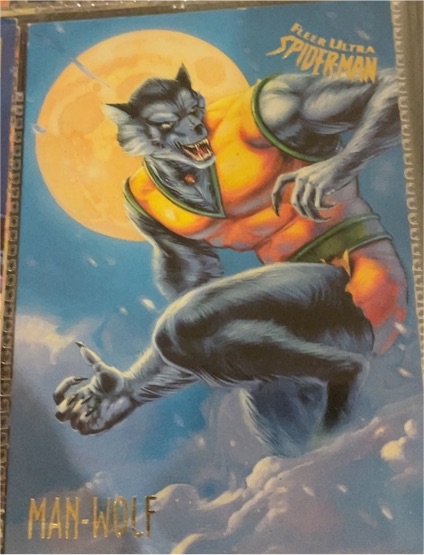 1995 Fleer Ultra Spider-Man #36 Man-Wolf — front