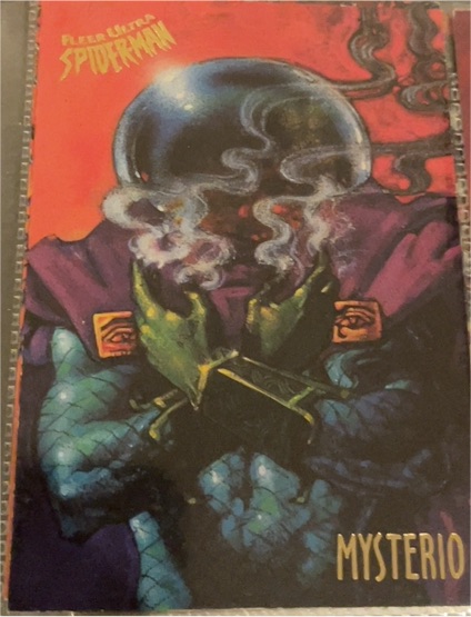 1995 Fleer Ultra Spider-Man #39 Mysterio — front