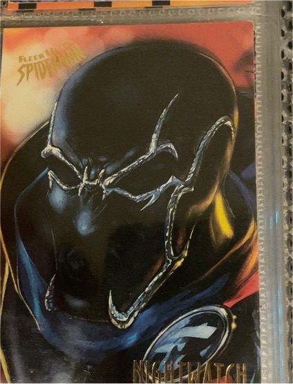1995 Fleer Ultra Spider-Man #40 Nightwatch — front