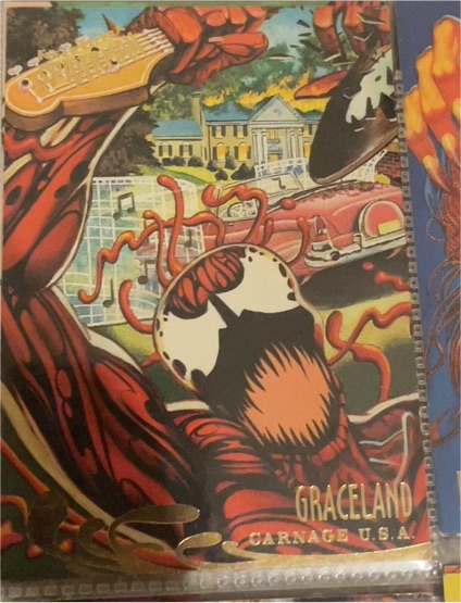 1995 Fleer Ultra Spider-Man #138 Carnage Graceland — front