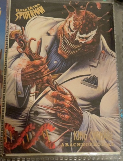 1995 Fleer Ultra Spider-Man #147 King Carnage — front