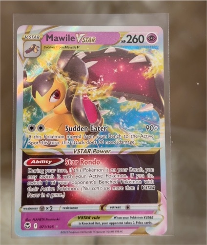 2022 Pokémon TCG Silver Tempest #071 Mawile VSTAR — front