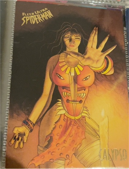 1995 Fleer Ultra Spider-Man #10 Calypso — front
