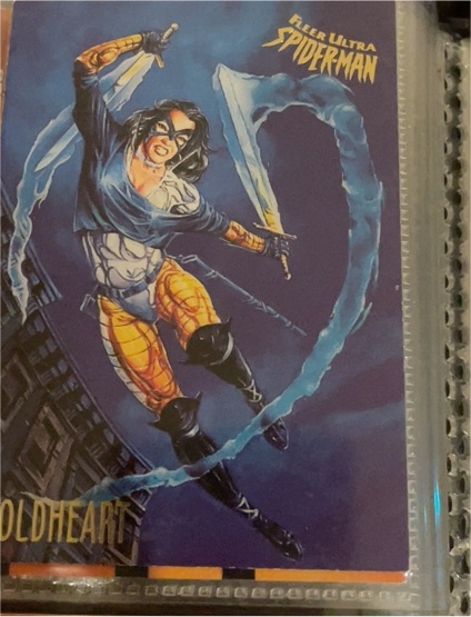 1995 Fleer Ultra Spider-Man #17 Coldheart — front