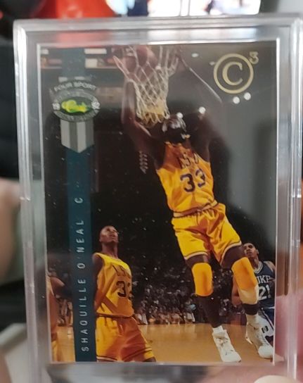 1992 Classic 4 Sport C3 PR-1 Shaquille O'Neal Rookie LSU — front