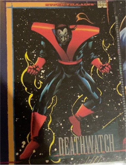 1993 Skybox Marvel Universe Series 4 IV #100 Deathwatch — front