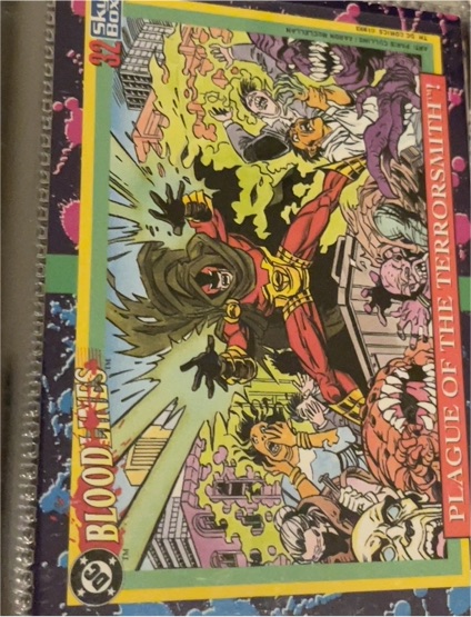 1993 Skybox DC Bloodlines #32 Plague of the Terrorsmith — front