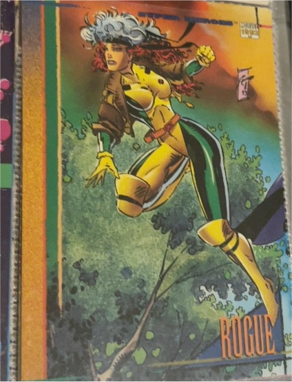 1993 Skybox Marvel Universe Series 4 #112 Rogue — front