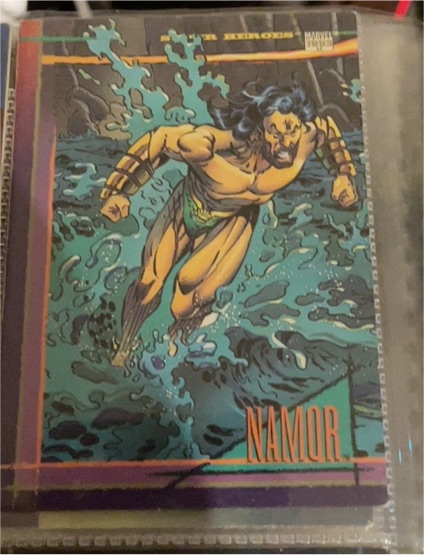 1993 Skybox Marvel Universe Series 4 #70 Namor — front