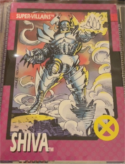 1992 Impel Marvel X-Men #50 Shiva — front