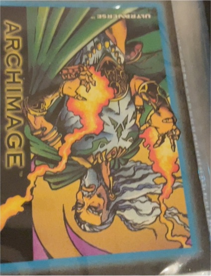 1993 SkyBox Ultraverse #2 Archimage — front
