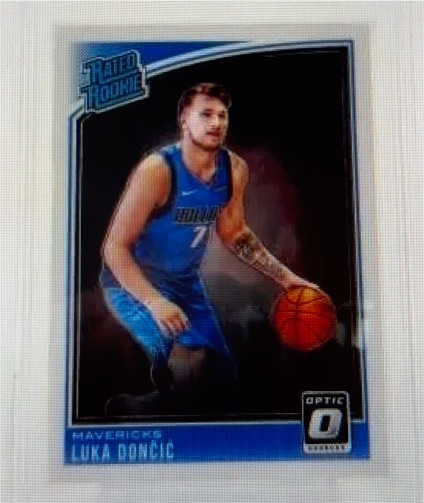 2018-19 Donruss Optic #177 Luka Doncic Rated Rookie — front