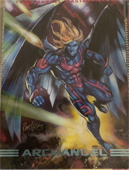 1993 SkyBox Marvel Masterpieces #16 Archangel — front