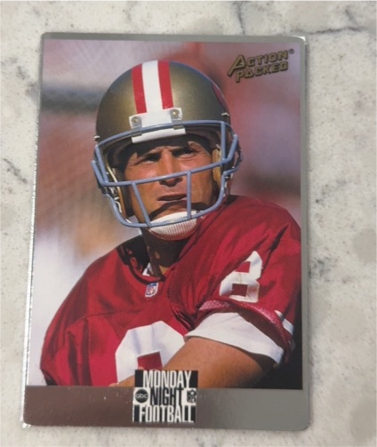 1994 Action Packed #MNF941 Steve Young — front